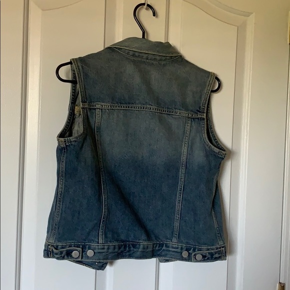 Denim blue vest - Picture 4 of 6